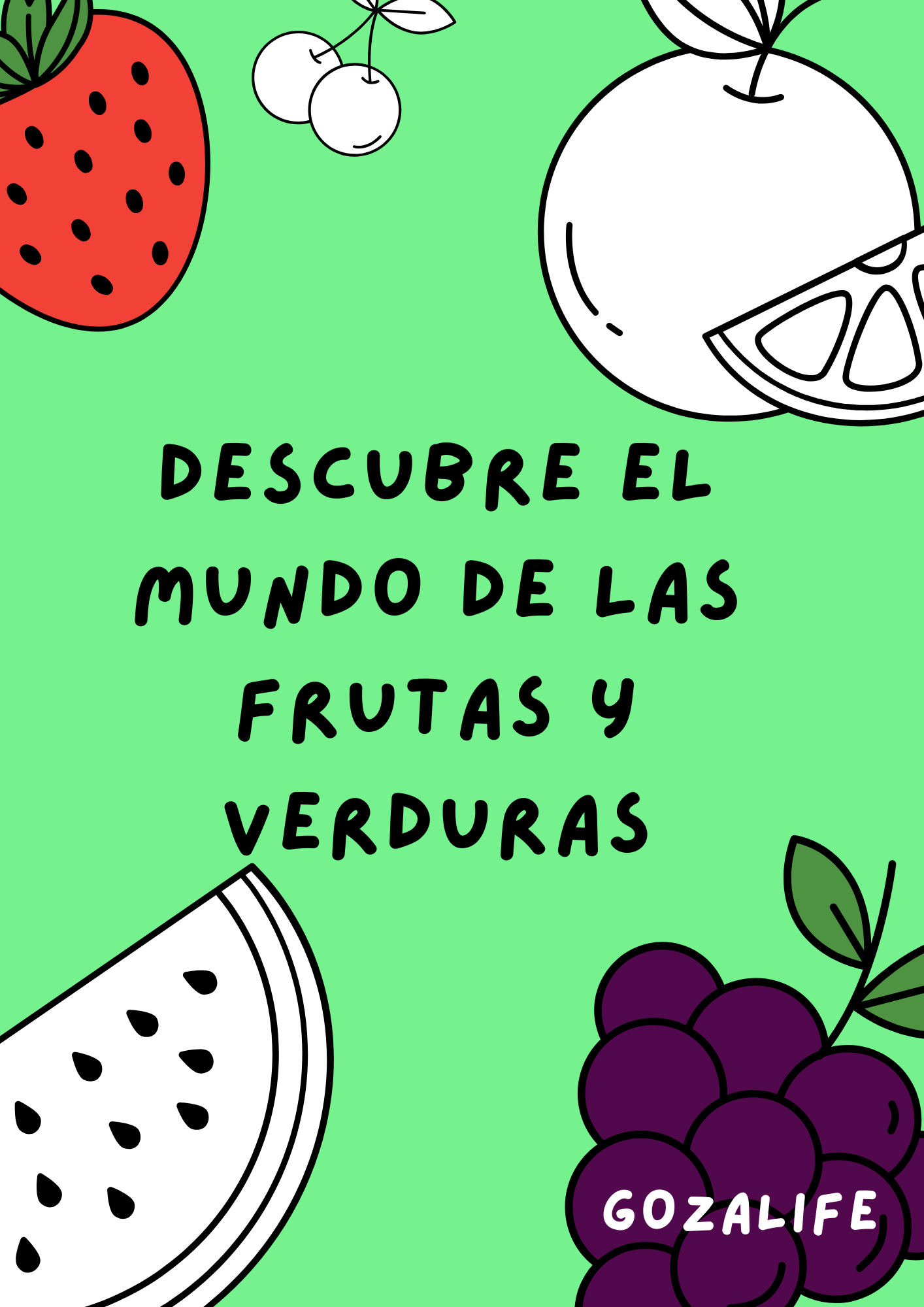 Descubre las frutas y verduras